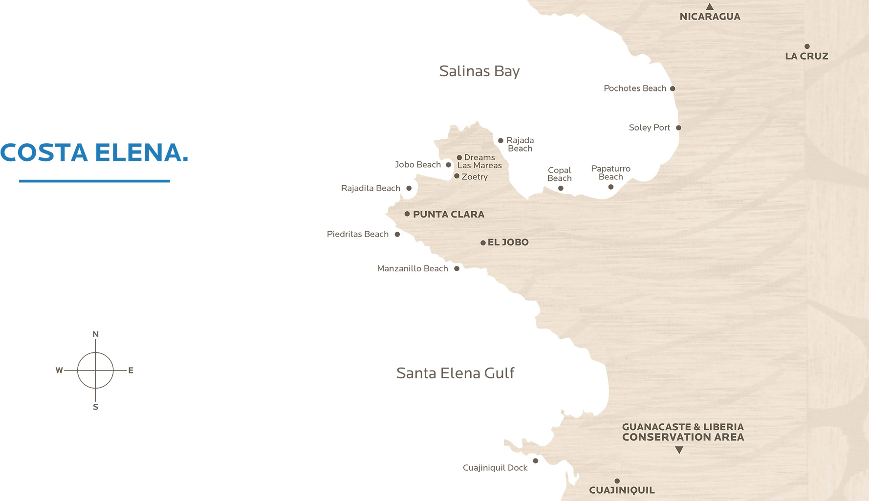 Costa Elena - Location
